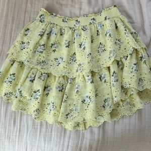 American eagle ruffle skirt with built in shorts
